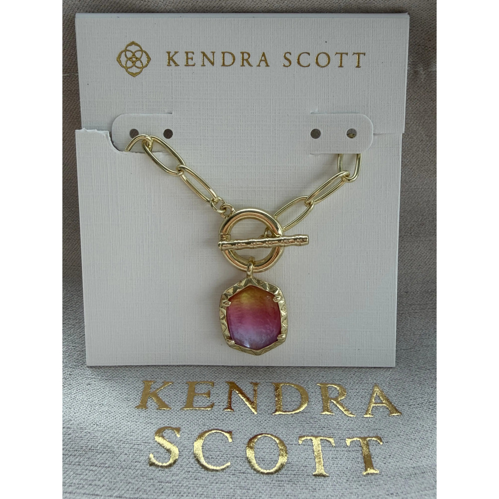 Kendra Scott Red Pendant Necklace